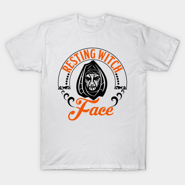 Resting Witch Face T-Shirt-TOZ